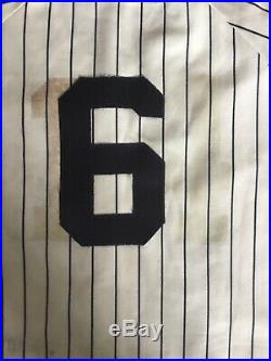 1973 Yankees Vintage Game Used Worn Jersey Steiner