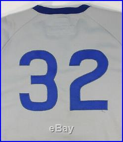 1974 Chicago Cubs Tom Dettore Game Used Worn Road Jersey Signed By Milt Pappas