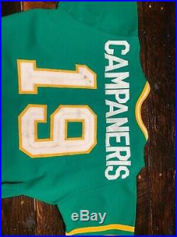 1974 Game Worn Bert Campaneris Oakland As Green Jersey