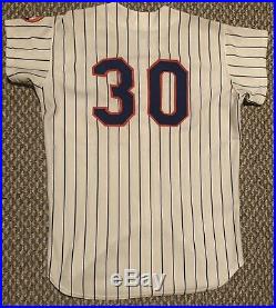 1974 New York Mets #30 Bob Miller Game Worn Home Jersey Rawlings 44