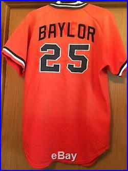 1975 Don Baylor Baltimore Orioles Game Used Jersey & Pants with Auto Hat