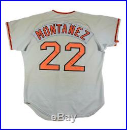 1975 Willie Montanez San Francisco Giants Game Used Worn Jersey