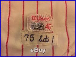 1975 game used jersey Terry Forster Chicago White Sox L. A. Dodgers