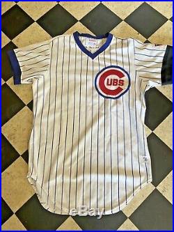 1976-77 Andres Thornton & Jerry Tabb Chicago Cubs game worn jersey withrare patch