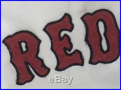 1976 Carl Yastrzemski Boston Red Sox Home Game Used Autographed Jersey -LOA