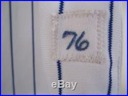 1976 Chicaga Cubs Baseball CENTENNIAL Game Jersey Issued to #21 Mike Adams