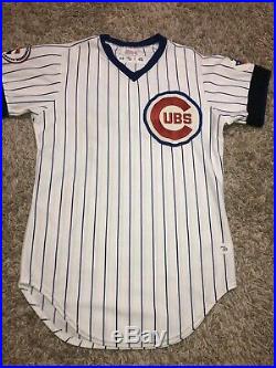 1976 Chicago Cubs Ray Burris Game Used Home Wilson Jersey Set 1