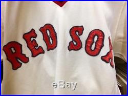 1976 Game Used Boston Red Sox Jersey McAuliffe Uniform Co Rico Petrocelli