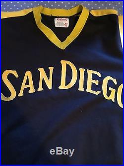 1976 San Diego Padres Game Used Jersey Mike Champion