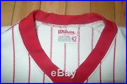 1977-79 Rob Belloir Atlanta Braves Game Used Wilson jersey Game Worn