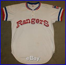 1977 Texas Rangers Game Used Worn Home Jersey Paul Lindblad