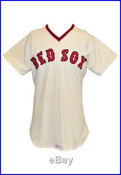 1977 Tommy Helms, Boston Red Sox, Game Worn Jersey, Final Year of Career