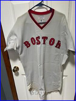1978 Andy Hassler Boston Red Sox Game Used Road Jersey