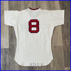 1978 Carl Yastrzemski Signed Boston Red Sox McAuliffe Original Game Jersey