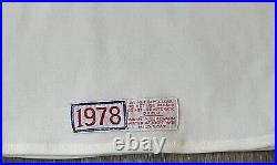 1978 Carl Yastrzemski Signed Boston Red Sox McAuliffe Original Game Jersey