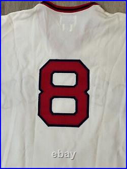 1978 Carl Yastrzemski Signed Boston Red Sox McAuliffe Original Game Jersey