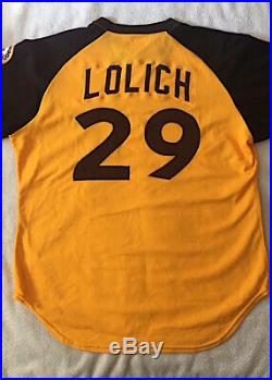 1978 Game Used Worn MICKEY LOLICH Alternate Padres Jersey #29 Tigers