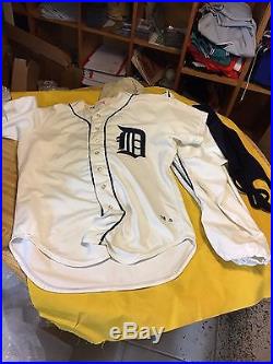 1978 Ralph Houk Detroit Tigers Mlb Baseball Team Original Game Worn Uniform