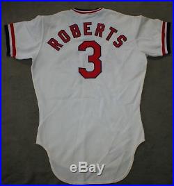 1978 St. Louis Cardinals Game Worn Used Jersey Home #3 Roberts Rawlings Size 42