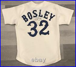 1979 GAME WORN Thad Bosley Chicago White Sox Signed Baseball Jersey Sz 40