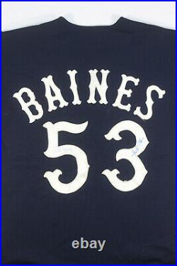 1979 Harold Baines Game Used Vintage Chicago White Sox 1st Jersey For Chi-sox