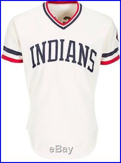 1979 Mike Hargrove Cleveland Indians Game Worn Used Jersey
