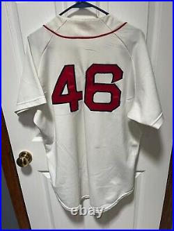 1980 Bob Stanley Boston Red Sox Game Used Home Autographed Jersey