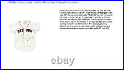 1980 Bob Stanley Boston Red Sox Game Used Home Autographed Jersey