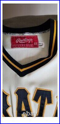 1980 Chuck Tanner Game Worn Pirates Home Jersey