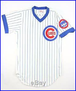 1980 Steve Dillard Chicago Cubs Game Used Worn Home Jersey