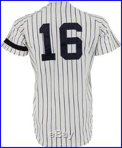 1980 Whitey Ford Game Worn New York Yankees Coaches Jersey With Full LOA fromJSA