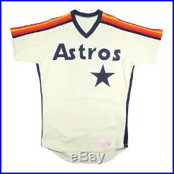 1980's Bob Knepper Houston Astros Game Used Vintage Jersey Goodman & Sons