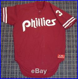1980's Claude Osteen Philadelphia Phillies Game Used Jersey