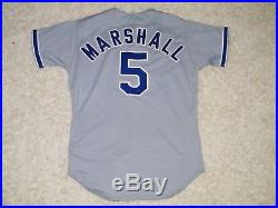 1980's Los Angeles Dodgers Mike Marshall Game Worn Used Jersey Goodman & Sons