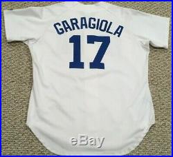 1980's size 48 #17 JOE GARAGIOLA Old Timers Game Worn Used autograph