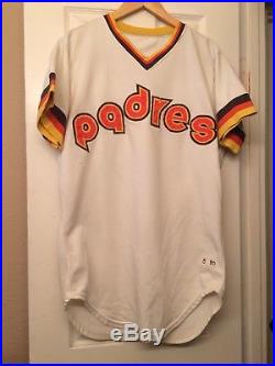 1980 san diego padres jersey game used/worn fred kendall