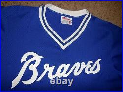 1981-82 Atlanta Braves Al Hrabosky Game Worn Pregame/ST Jersey, Photomatched