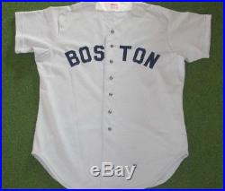 1981 Boston Red Sox Game Used Team Issued Baseball Jersey