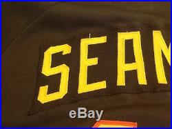 1981 Game worn, game used San Diego Padres road brown jersey, #45