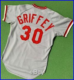1981 Ken Griffey Sr. Cincinnati Reds Game-Used Road Jersey