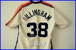 1982 Houston Astros Game Used and Autographed Baseball Jersey, Jack Billingham