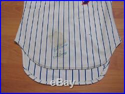 1982 Hubie Brooks New York NY Mets Game Used Game Worn Home Jersey