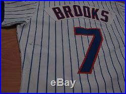1982 Hubie Brooks New York NY Mets Game Used Game Worn Home Jersey