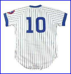 1982 Leon Bull Durham Game Used Worn Chicago Cubs Jersey