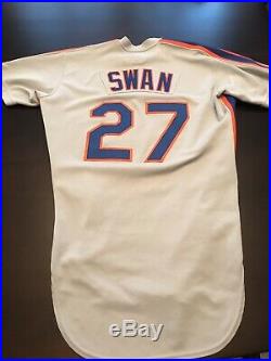 1982 New York Mets Game Used Worn Road Jersey Craig Swan