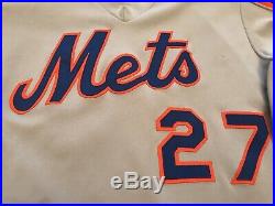 1982 New York Mets Game Used Worn Road Jersey Craig Swan