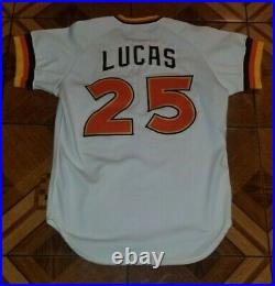 1982 San Diego Padres Game Used Home Jersey Gary Lucas