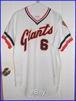 1982 San Francisco Giants Game Used Jersey