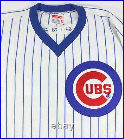 1983 Bill Buckner Chicago Cubs Game Used Jersey Final Year As Cubbie 1b