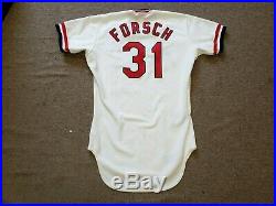 1983 Bob Forsch Game Worn St. Louis Cardinals Home Jersey